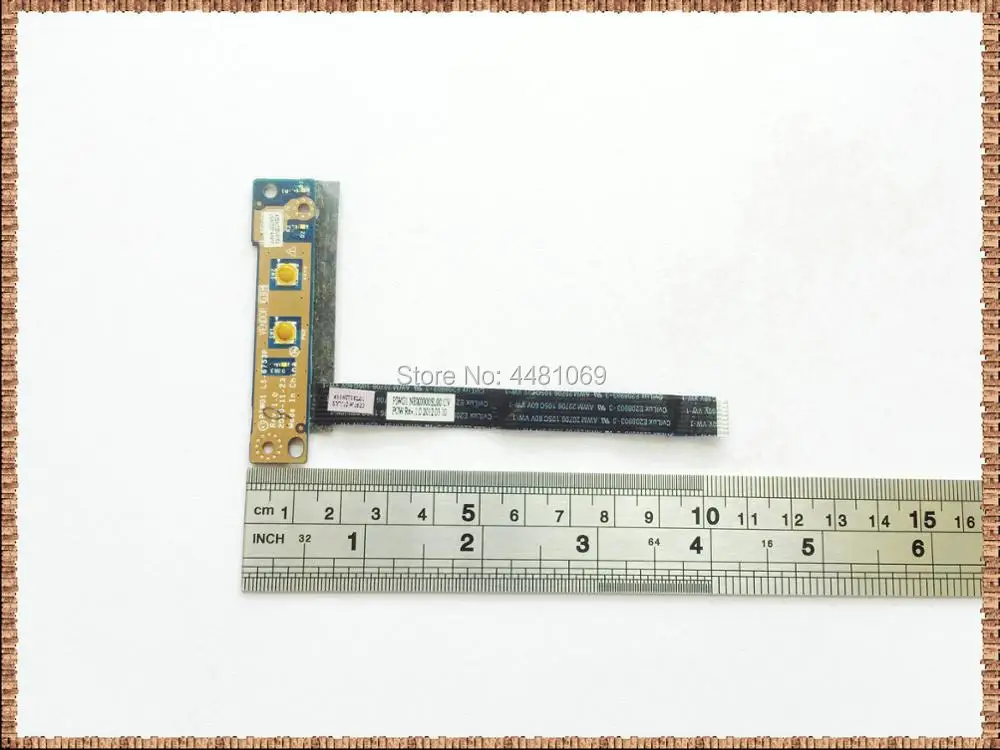 Фонарь для Lenovo G470 G475 G570 G575, кнопка включения и выключения питания, плата с кабелем PIWG1, фонарь NBX000SL00