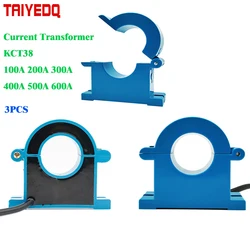 3pcs/lot Mini AC Current Transformers CTs 100A 200A 300A 400A 500A 600A  0.5 Class current transformer AC split core CTs Sensor