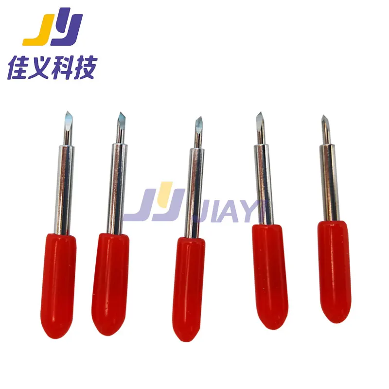 

10 шт. для режущего плоттера Roland, нож для резки лезвия из цементированного карбида для Roland/ 30 45 60 градусов, офсет Knifepoint 0,25 мм