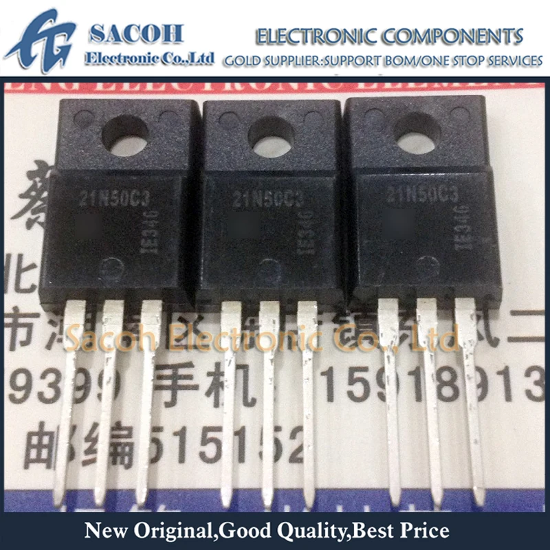 2 шт./комплект, транзисторы SPP21N50C3 21N50C3 или SPA21N50C3 21N50 TO-220 21A 500 в