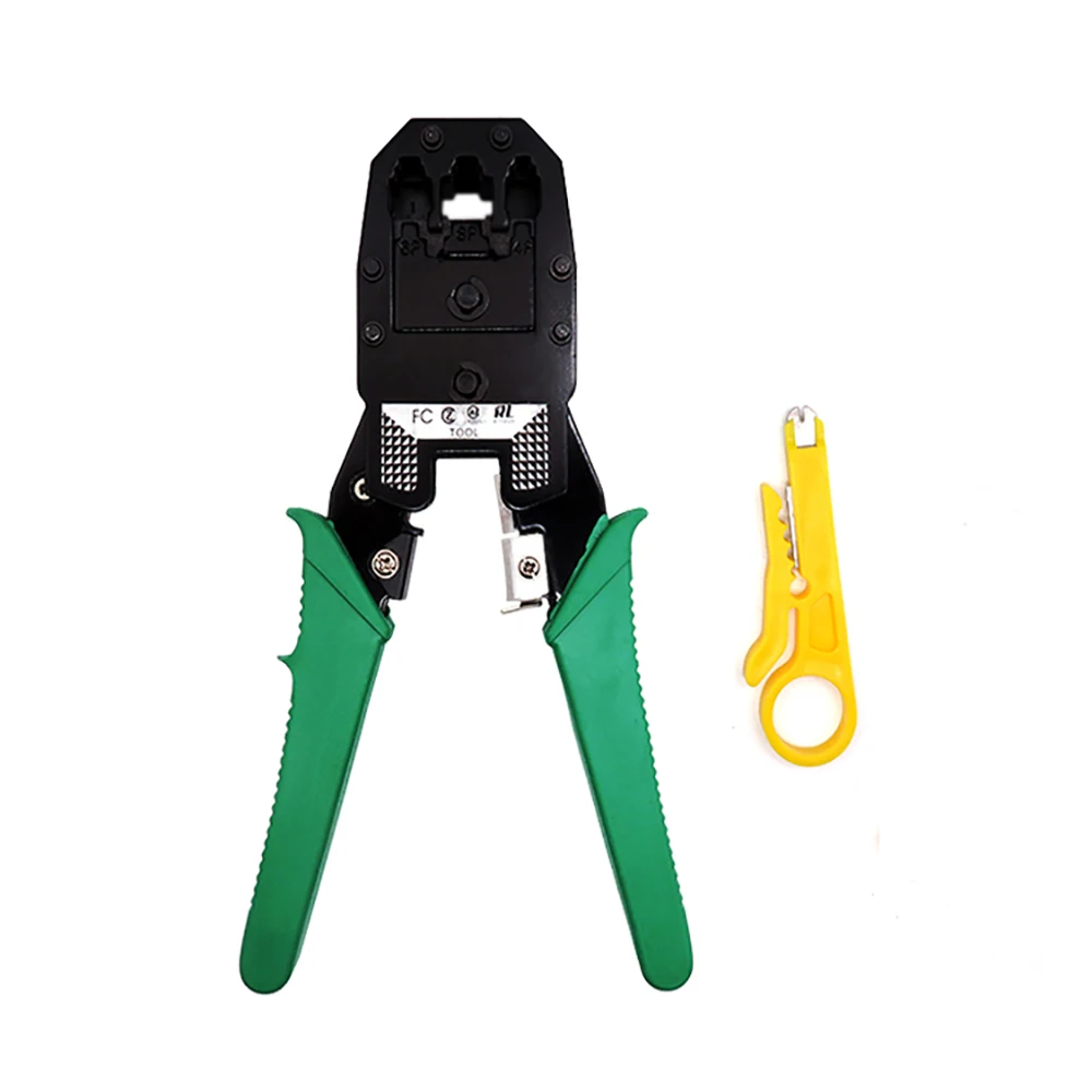 

Crimping Cable Cutter Tools Pliers Multifunction Basic Network Cable Maker RJ12 RJ11 RJ45 cat5 cat6 8p8c 6P 4P Cable Stripper