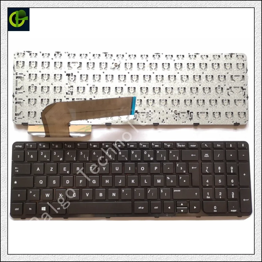 

French Azerty keyboard for HP Compaq 15-h050nf 15-h051nf 15-h052nf 15-h053nf 15-n061ef 15-n072sf 15-n080sf 15-n081sf fr