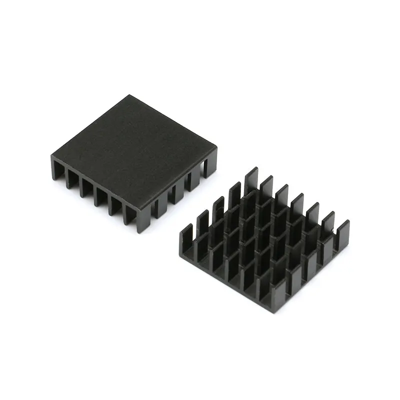 5 pcs 20*20*6 มม. ฮีทซิงค์ Cooling Fin Cooler หม้อน้ำอลูมิเนียมหม้อน้ำความร้อนสำหรับชิป, LED Power IC ทรานซิสเตอร์, โมดูล PBC 20X20X6 มม.