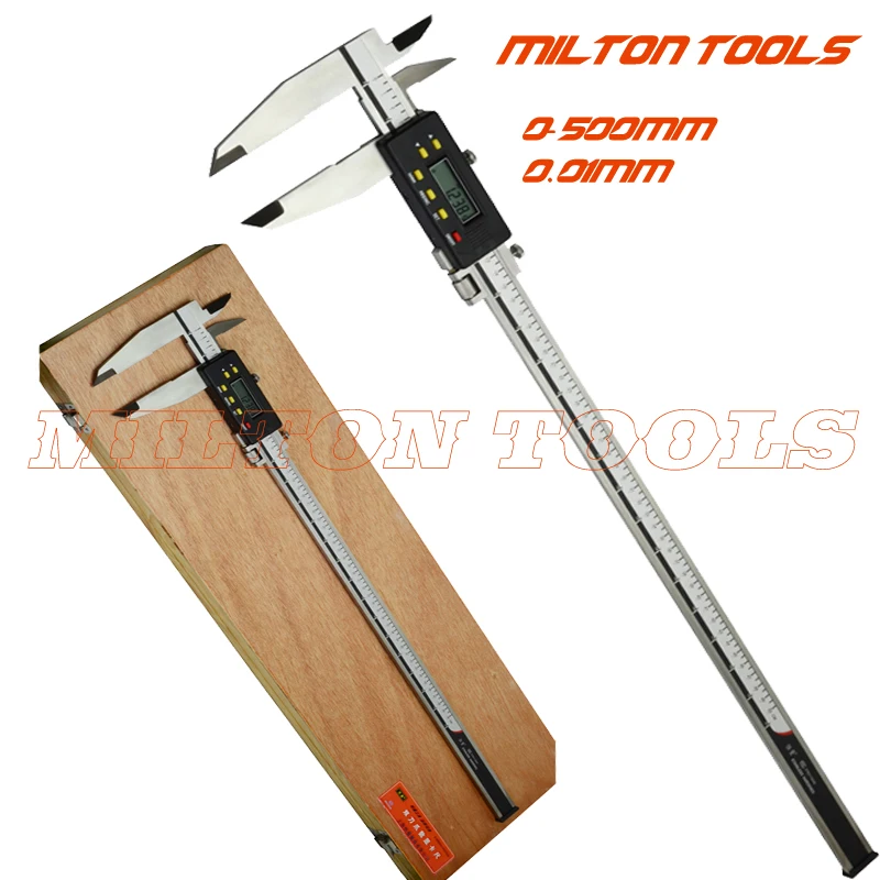 0-500mm Heavy duty Digital Caliper 500mm 20inch Electronic Vernier caliper measuring tools gauge with nib jaws