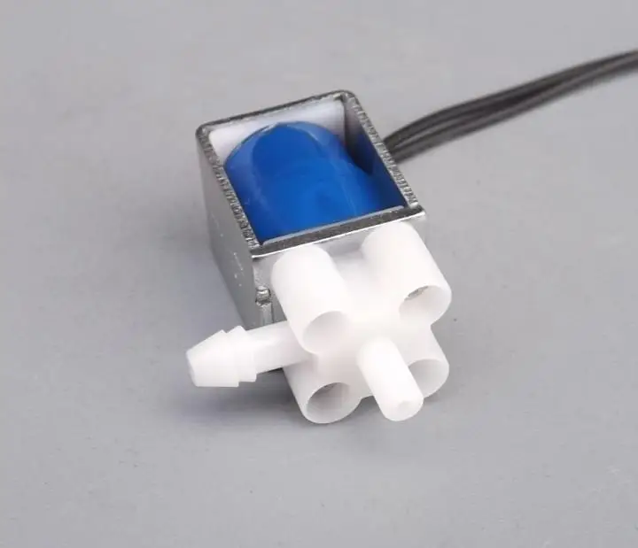 DC 5V 6V Mini Two Position Three Way Solenoid Valve Small Electric Control Valve exhaust Drain valve