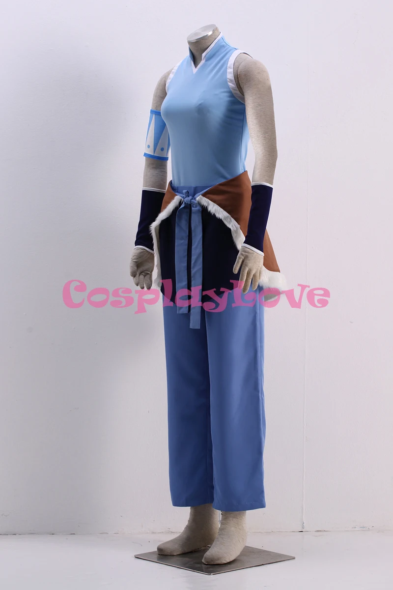 High Quality Stock American Move Avatar The Last Airbender Katara Korra Cosplay Costume For Christmas Halloween