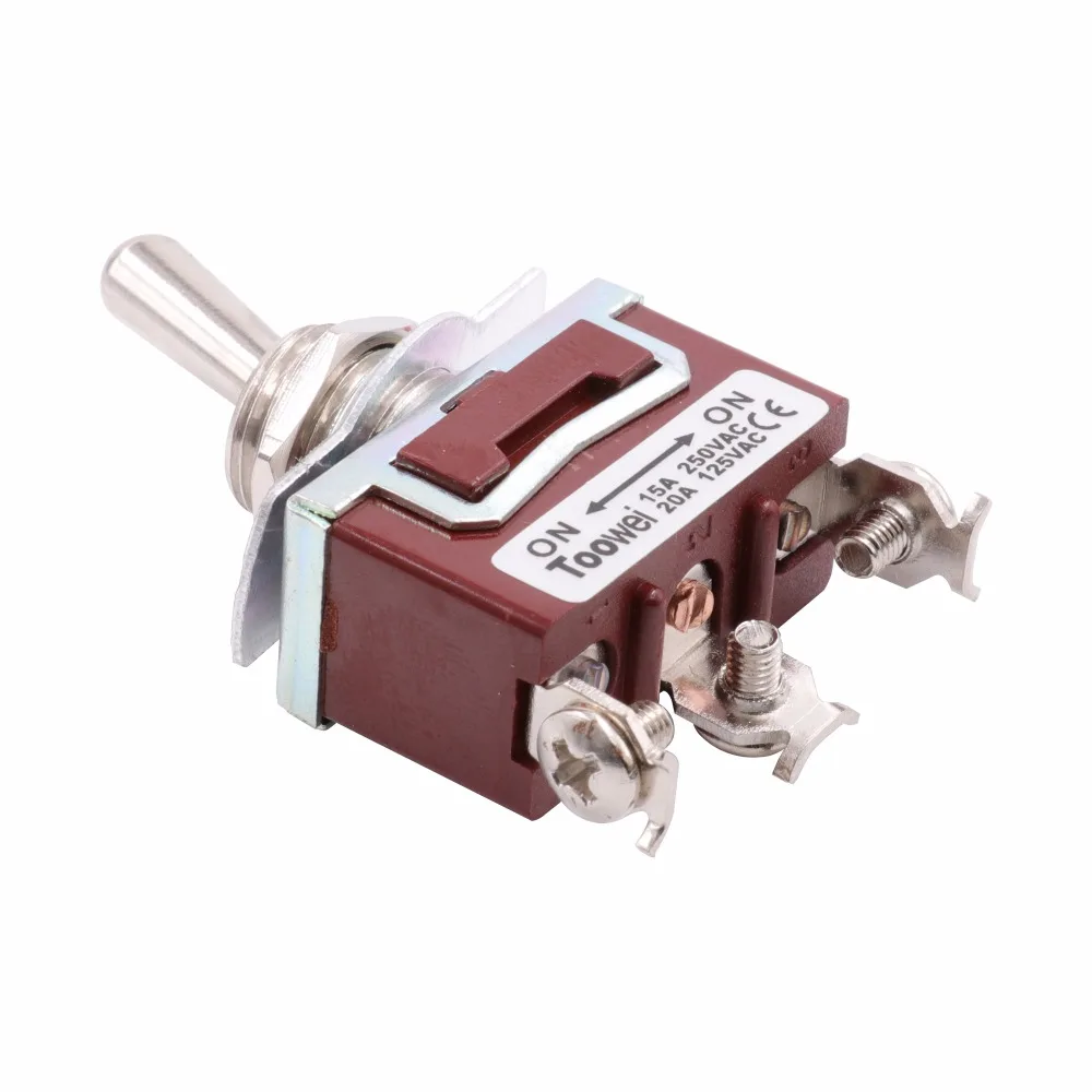 Kippschalter SPST DPDT DPST SPDT AUF-AUF AUF-WEG-AUF AUF-OFF AC Power Rocker schalter AC 250V 15A 125V 20A – Detail 8
