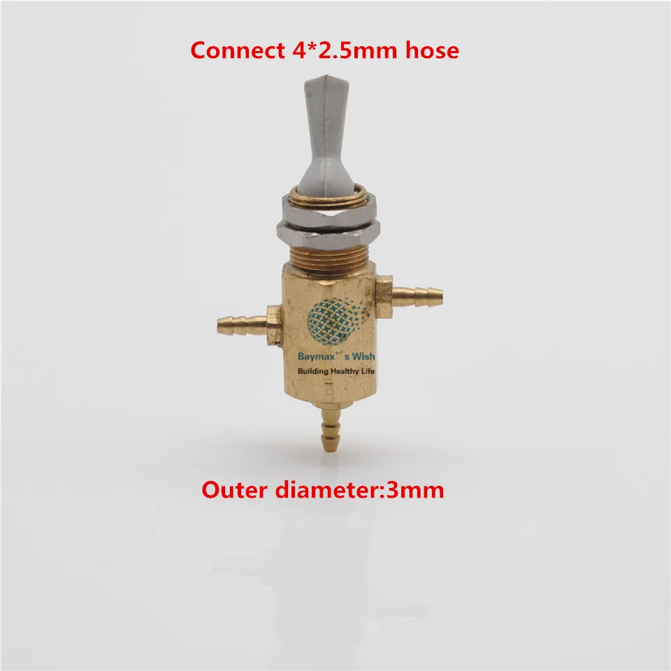 4Pcs Dentist Valve 2 Way Selector Water/Air Change Way 3mm