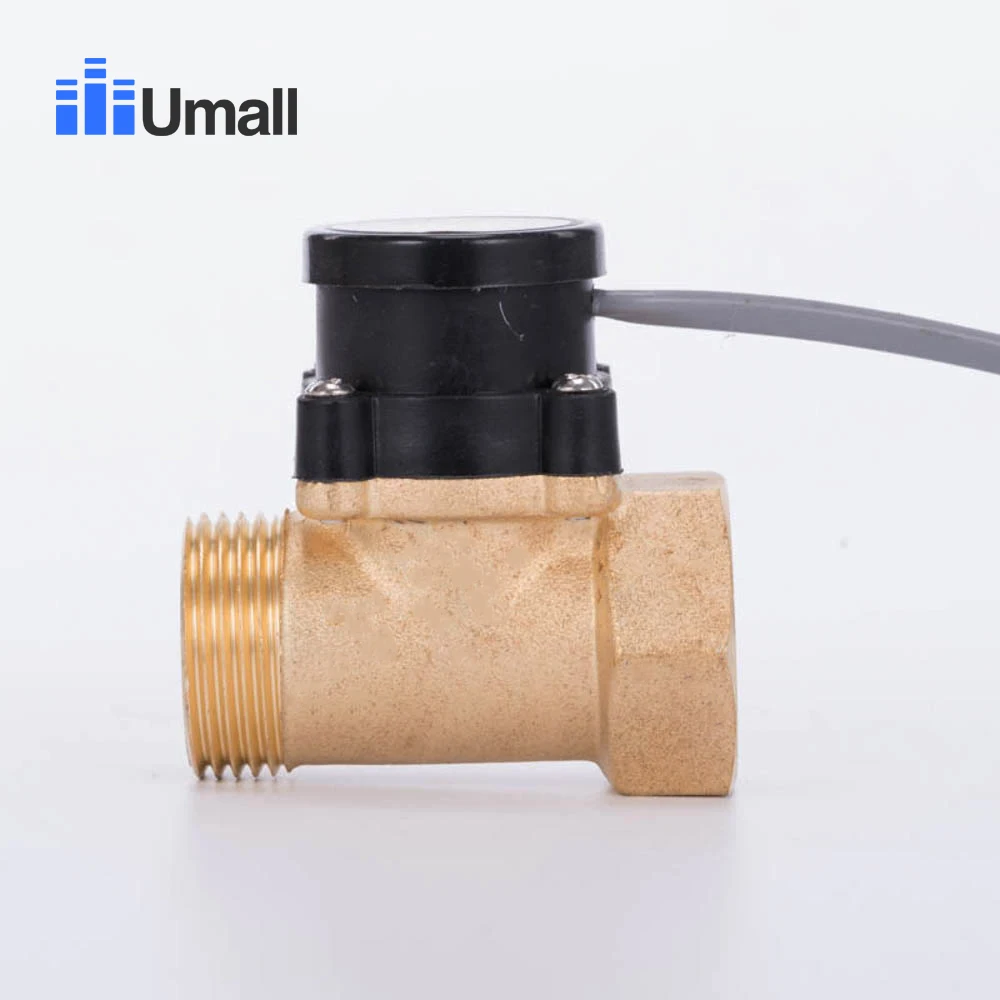 HT-30 1 One Inch Water Flow Sensor Switch Boosting Pump Full Copper Magnetic Automatic Electronic Pressure Valve Controller 110V