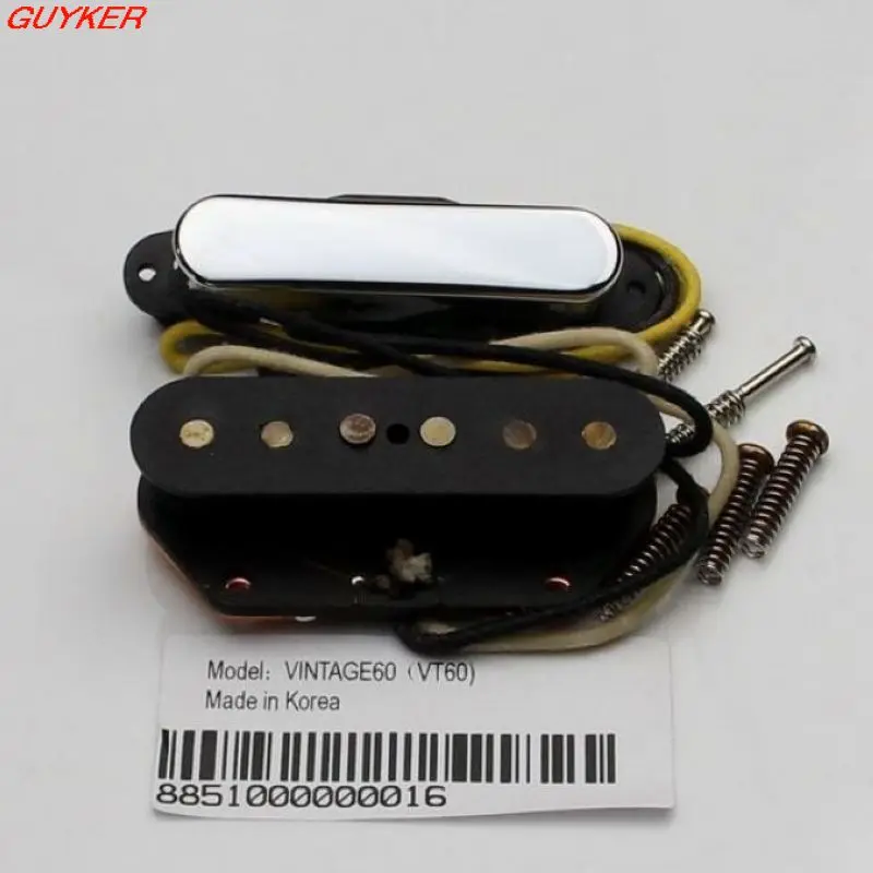 Silver electric guitar pickups TL electric guitar pickups with VINTAGE T60  pickups