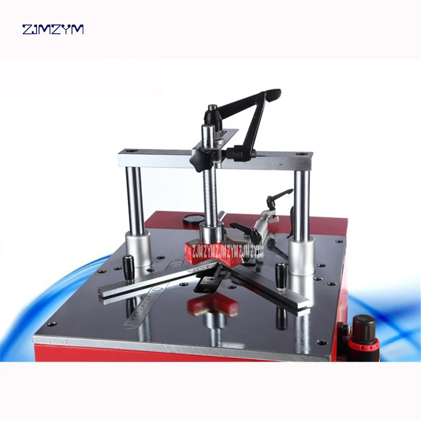 JS203K 5212 Cuốn-Top Ảnh Hình Khớp Máy, underpinner Dành Cho PS Gỗ MDF Khung Liền Mạch Bằng Khí Nén Móng Góc Máy