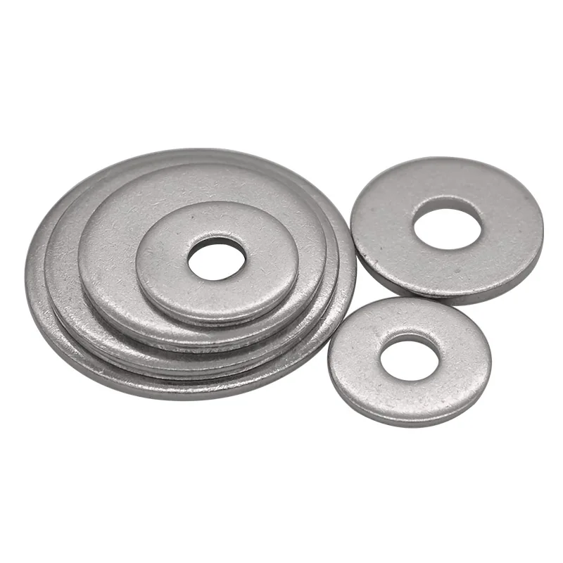 100pcs M8 Large Flat Washer A2-70/ 304 Stainless steel M8*24*2 large Plain Gasket Washers DIN9021 GB96