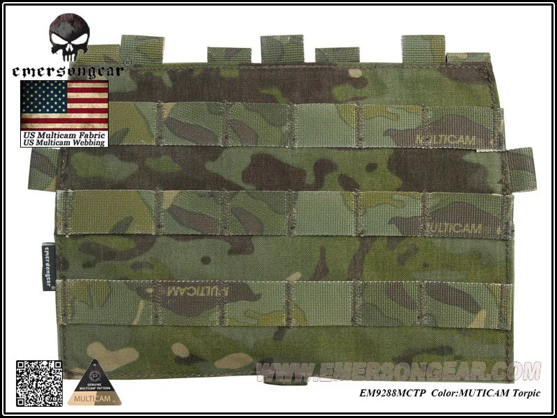 EmersonGear-Panel for AVS JPC2.0 VEST EM9288 MC, MOLLE Panel