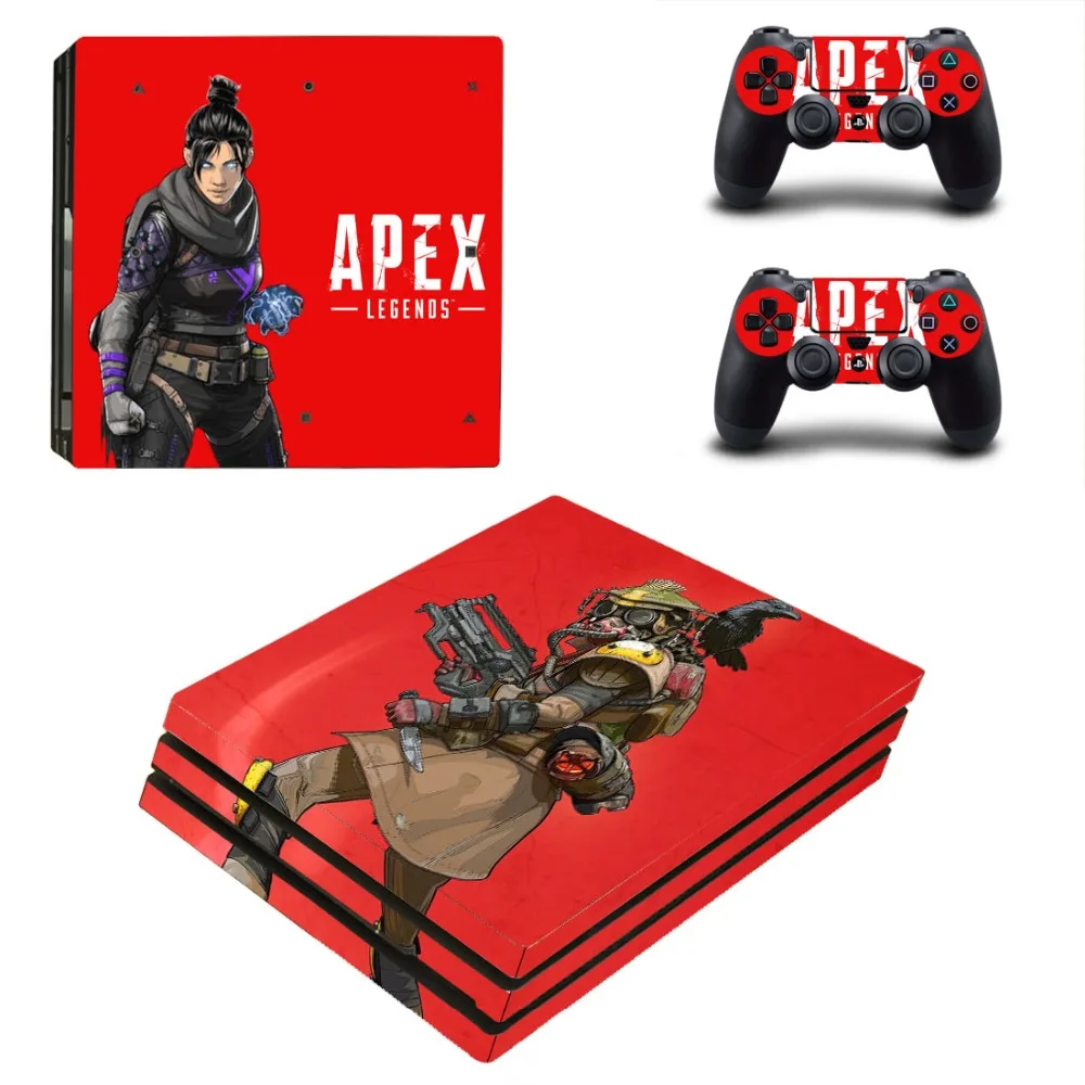Autocollant de peau de jeu APEX legend, pour Console Sony PlayStation 4 Pro et contrôleur de PS4 Pro