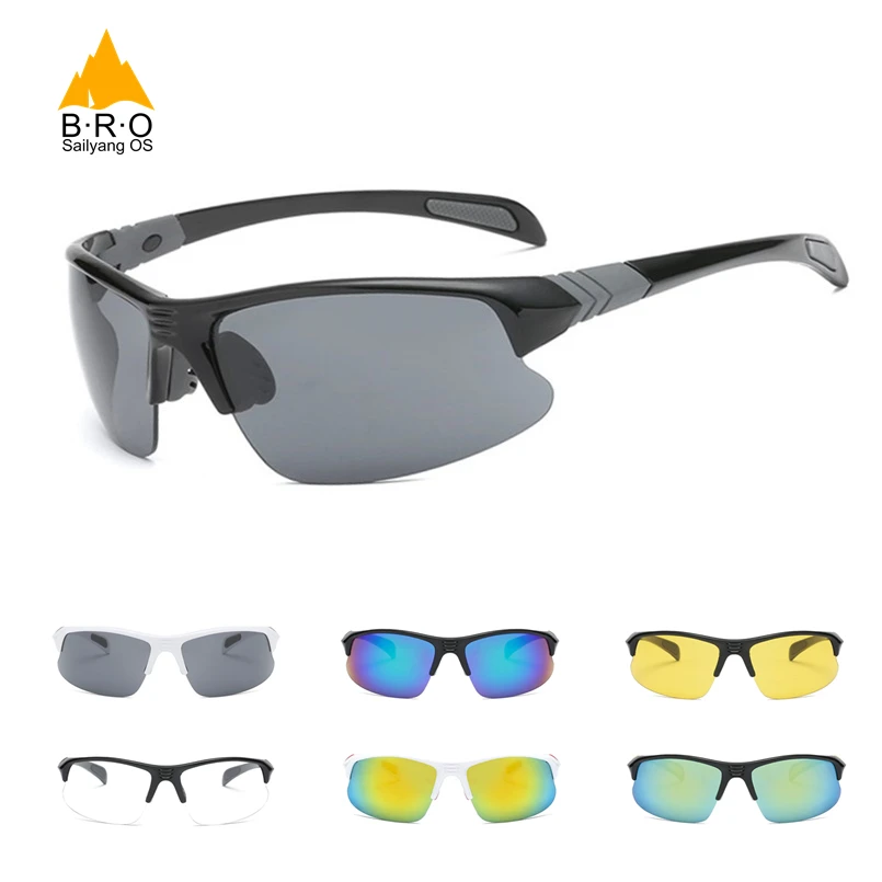 HD Sun Glasses for Driving UV400 Men Glasses Women Cycling Eyewear Sport Anti-Explosion MTB Bicycle Bike Glass Gafas Ciclismo