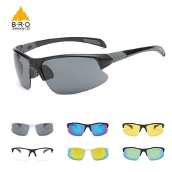 HD Sun Glasses for Driving UV400 Men Glasses Women Cycling Eyewear Sport Anti-Explosion MTB Bicycle Bike Glass Gafas Ciclismo