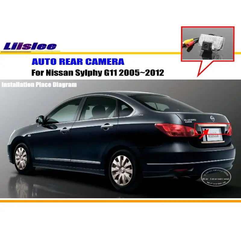 

For Nissan Sylphy G11 2005-2012/Pathfinder R51 2004-2012 Car Rearview Rear View Camera Parking AUTO HD CCD CAM Accessories Kit