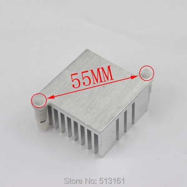 5PCS Aluminum Northbridge Heat sink 36*36*20mm Mini IC Cooling Cooler Heatsink