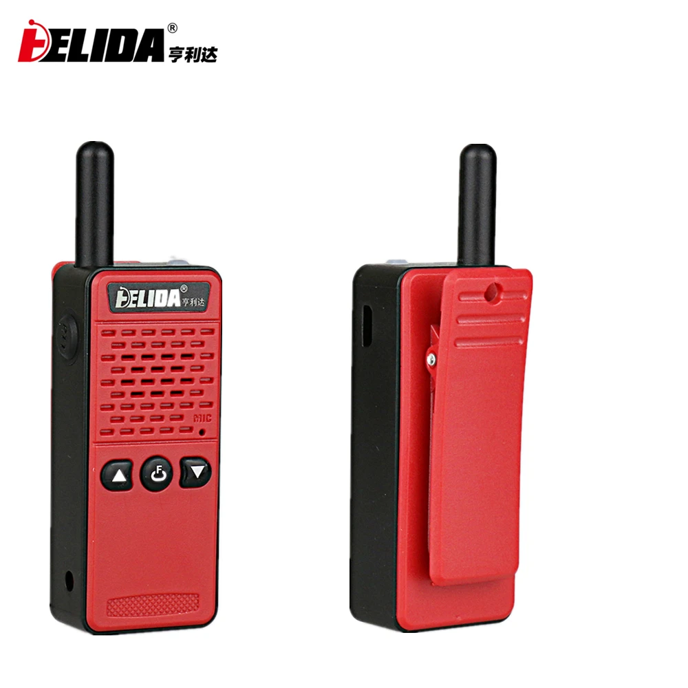 T-M2-Handheld Mini Walkie Talkie, Civil Kilometer, 2W Power Intercom, Outdoor, 2Pcs