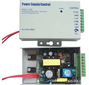 Imagem -06 - Eletrônico Fechadura da Porta Magnética Bloqueio de Controle Elétrico 12v dc Sistema de Controle de Acesso Vídeo Porta de Interfone Sistema de Telefone