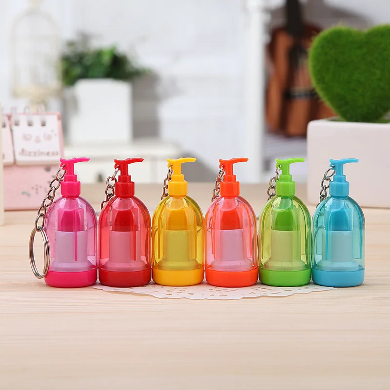 24 Pcs Creative Stationery Cartoon Cute Hand Sanitizer Model Retractable Pen Ballpoint  Student Prizes Can Be Customized