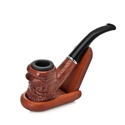 Fashion Carved Flowers Pipe Chimney Filter Smoking Pipes Herb Tobacco Pipes Cigar Narguile Grinder Smoke Cigarette holder