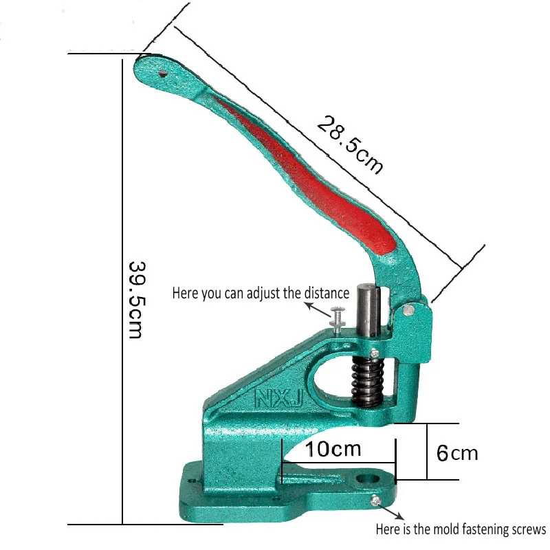 Metal Buttons Mold Eyelets Installation Machine Rivet Sewing Repair Tools Snap-Fastener Press Die