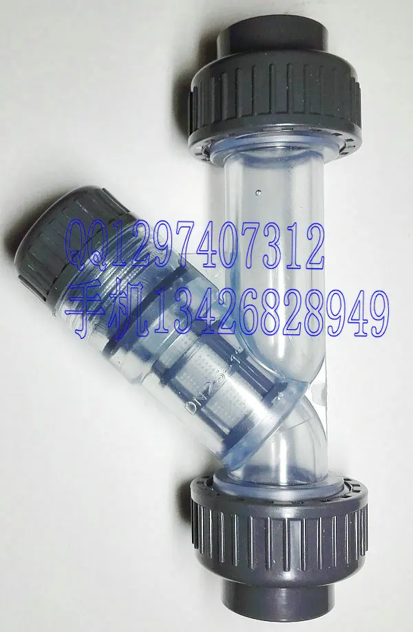 

DN25 socket 32mm diameter UPVC filter Y filter