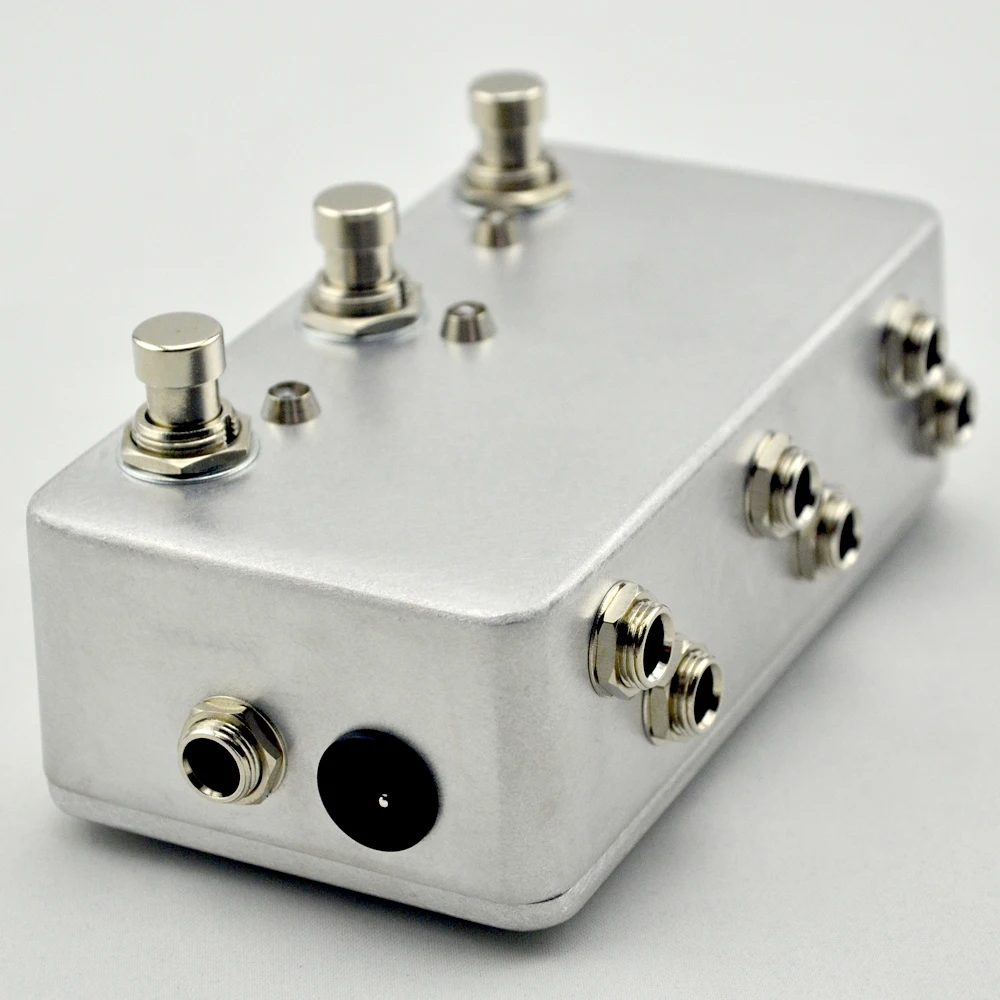 LANDTONE Hand Made 3Looper-Guitar Loop Pedal Switch Board-True Bypass Channel Selection True Bypass  for all pedal switch