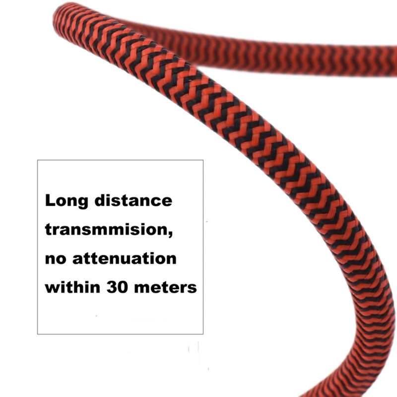 Hifi Instrument Cable MONO 6.35mm to 6.35mm for Electric Keyboard Guitar 1/4 Inch TS Jack Shielding Cable 1M 2M 3M 5M 8M