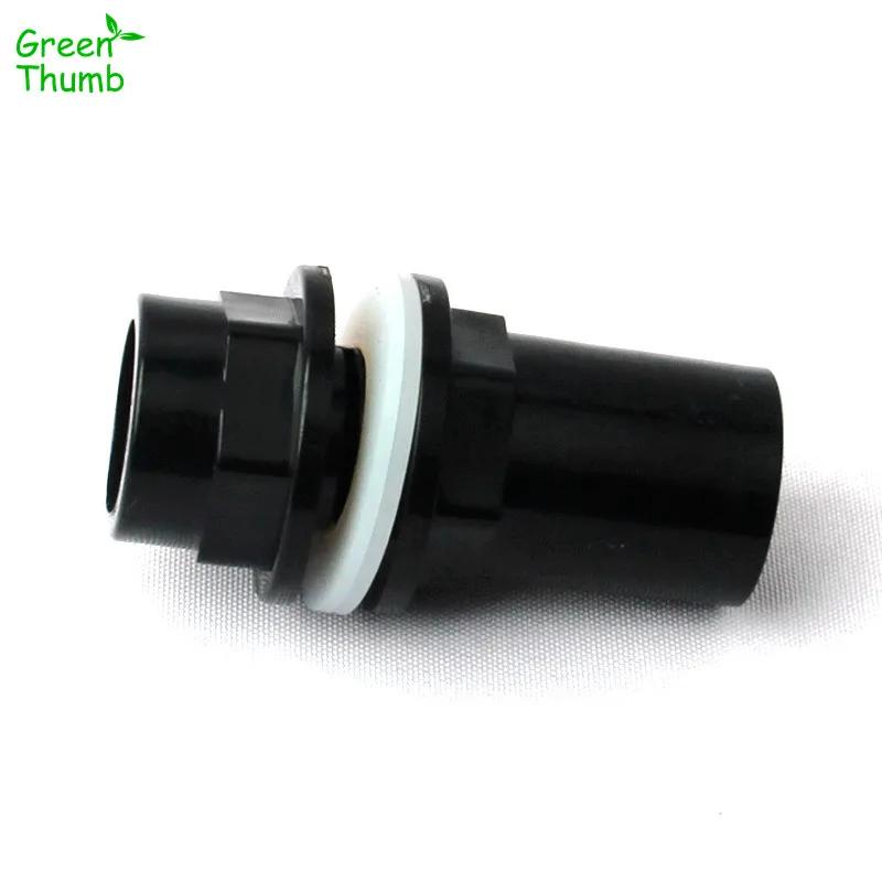 

1pc 25 mm Male Thread Connector Fish Tank Aquarium Drainage And Water Exchange Water Supply Pipe Fittings Straight PVC Joints