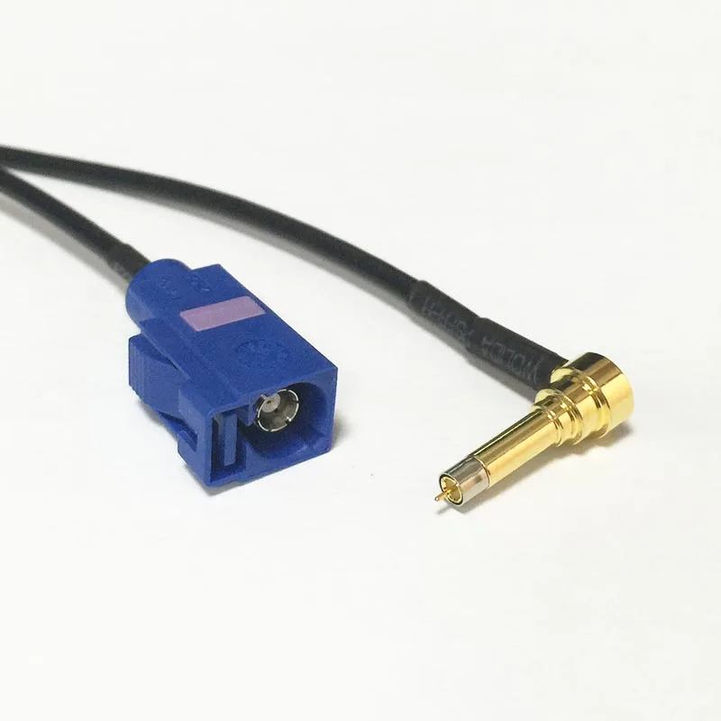 Nieuwe Draadloze Modem Draad MS156 Haakse Naar FAKRA Connector RG174 Kabel 20 CM 8 "Groothandel Pigtail