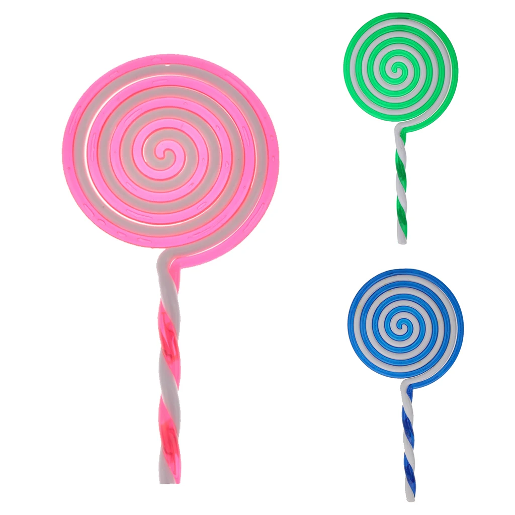 Lớn Lollipop Kẹo Chống Đỡ Lạ Mắt Tiệc Sinh Nhật Shoppe Đất Sét Hình Đạo Cụ Trang Trí