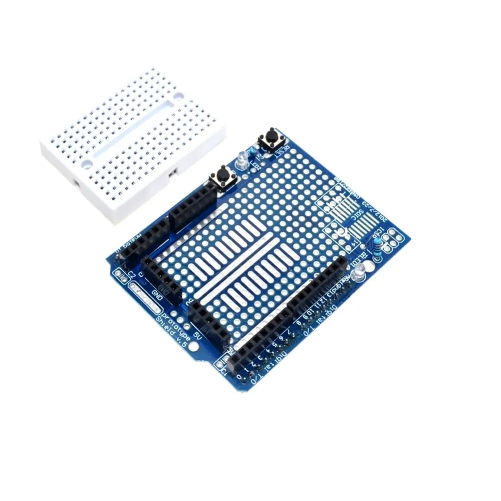 R3 original Shield ProtoShield PCB Prototype Shield with 170 points solderless breadboard