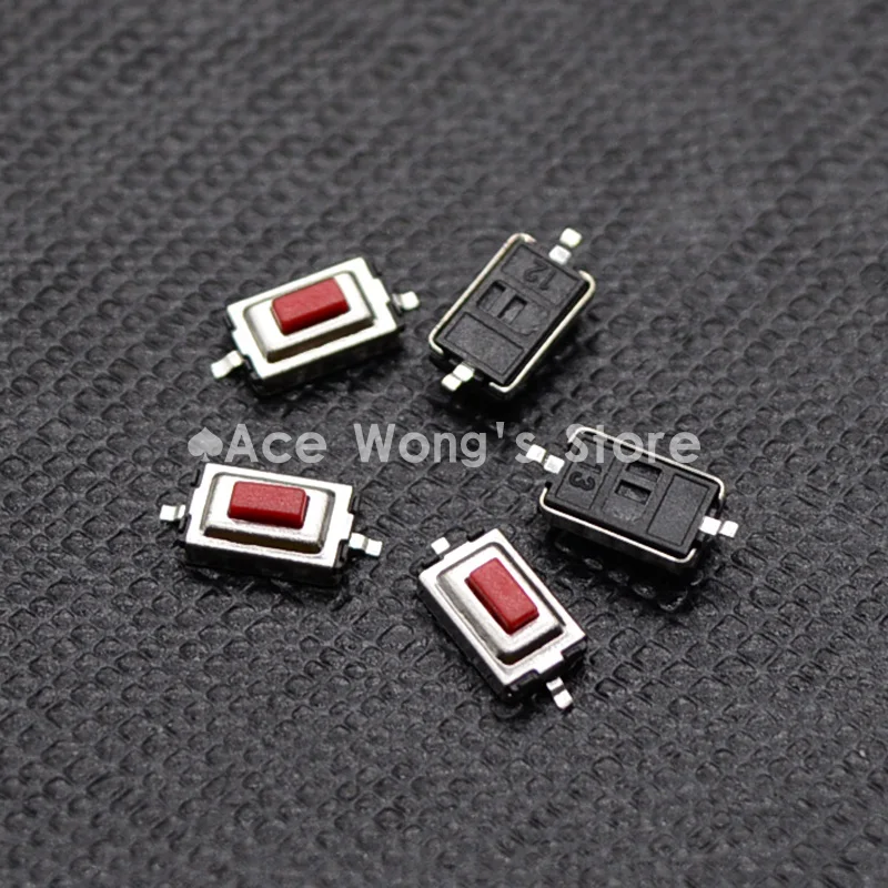 100PCS/Lot 3*6*2.5MM 3X6X2.5MM Tactile Tact Push Red Button Micro Switch Momentary