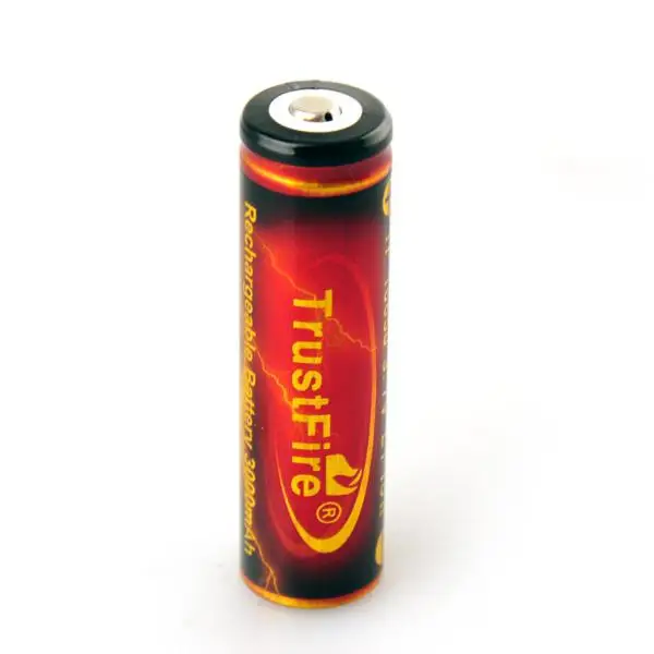 4pcs/lot  100% original Trustfire 18650 Battery 3.7v 3000mAh By Camera Torch Flashlight 18650 Rechargeable Batteries