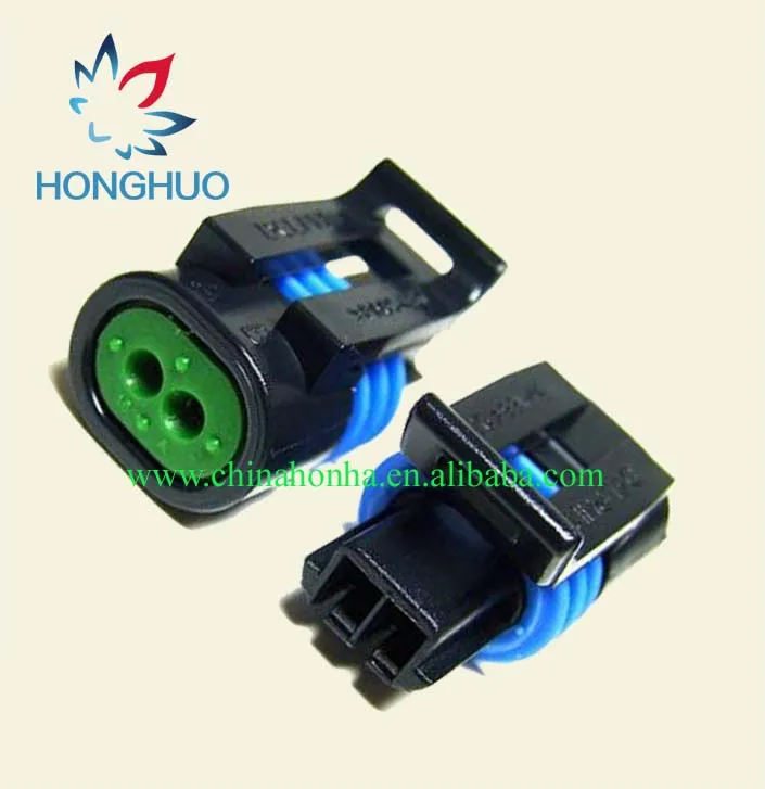 Free shipping  10pcs  for  Delphis 2pin Female Sensor Connector Sealed Auto Connector 12162195 12162193