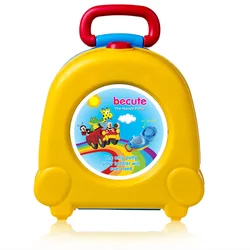 2016 Nuovo Del Bambino Vasino per bambini di viaggio portatile di piccole dimensioni Per Bambini wc essenziale all'aperto tozzo addestratori vasino sedile del water toilet Auto 2 Colori