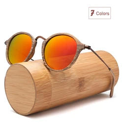Better For Wood Acetate Polarized Sunglasses Retro Alloy Eyewear Sun Glasses Men and Women UV400 BT2447