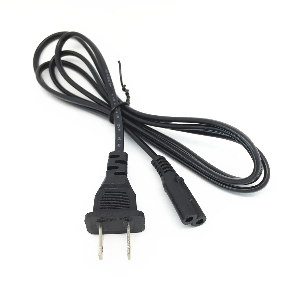 EU/US Plug 2-Prong AC Power Cord Cable Lead FOR Nikon Battery Charger Adapter MH-16 MH-17 MH-19 MH-21 MH-22 MH-23 MH-25