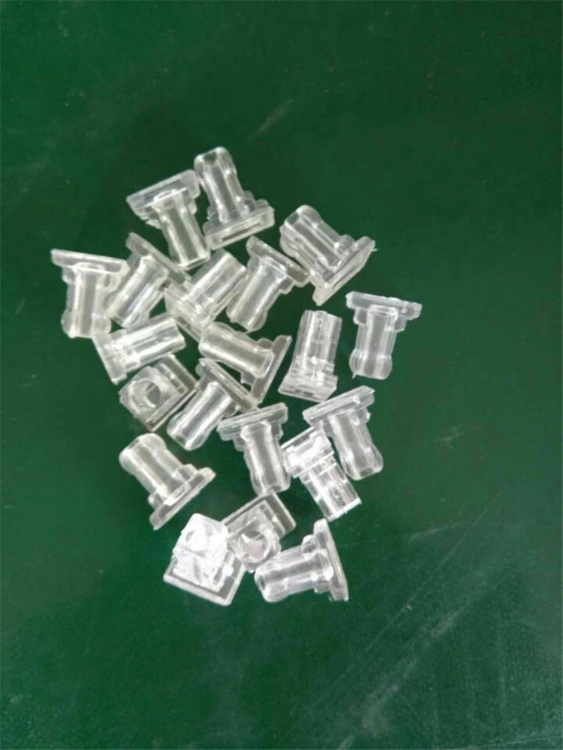 Penutup debu SC untuk adaptor SC transparan SM MM APC penutup debu untuk konektor SC pasokan pabrik ELINK 500pcs