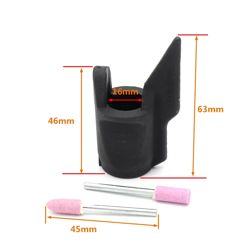 1pcs Sharpener Guide Drill Adapter Saw Sharpening Attachment For Dremel Drill Rotary Power Tools Mini Drill Accessories