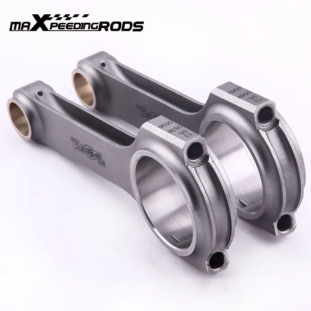 Forged Connecting Rods  fit Fiat 500 Old Model 2 cylinder 126mm Conrods Con Rods Rod  2-cyl 126mm Bielle Pleuel  800HP