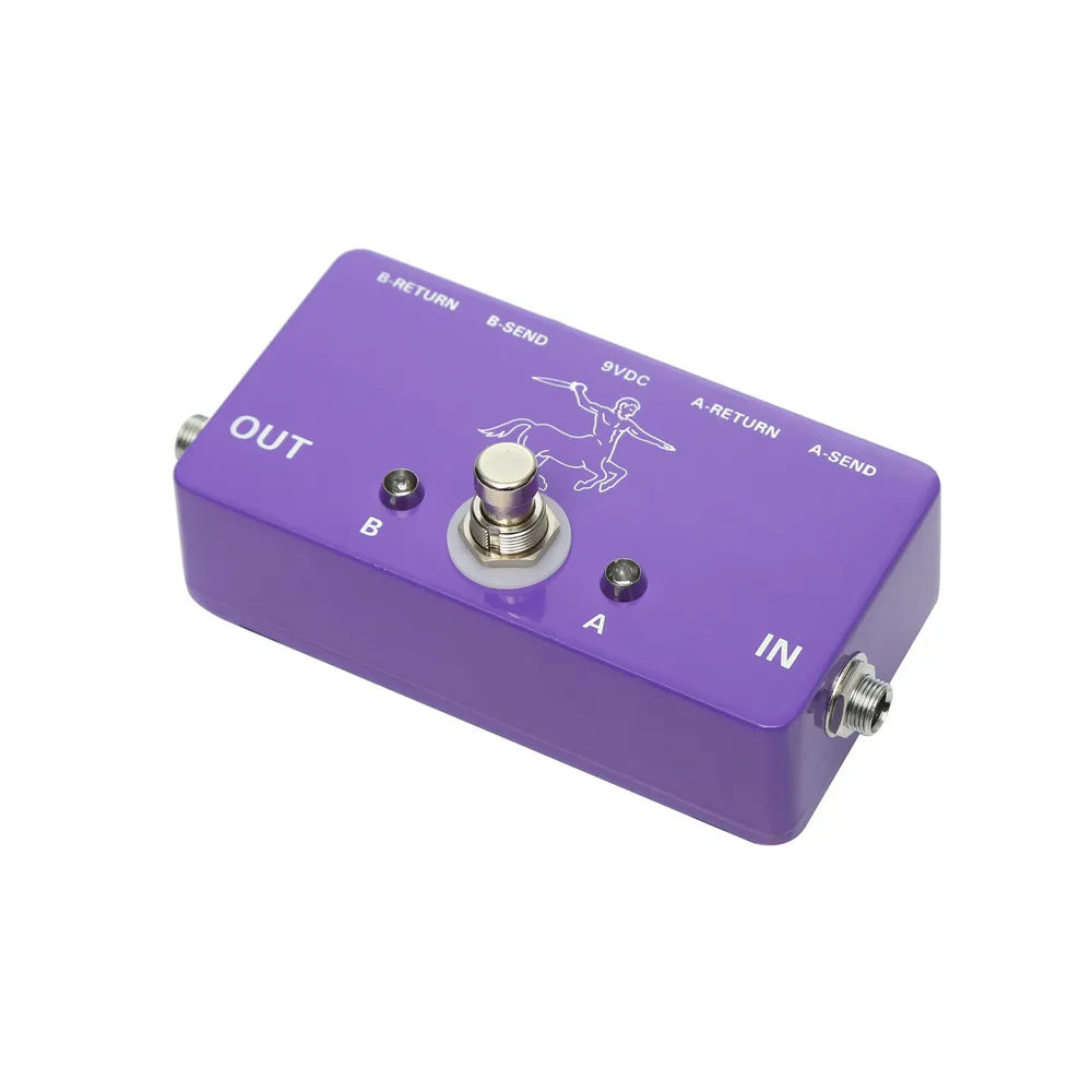 Portable Purple Color Looper Guitar Pedal Loop Electric Guitar Effect Pedal Footswitch Pedal For Guitar