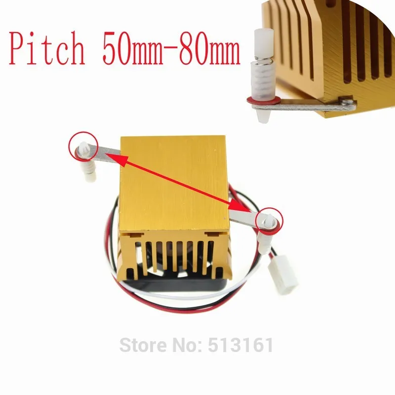 Northbridge Golden – dissipateur thermique de refroidissement en aluminium, 1 pièce/lot