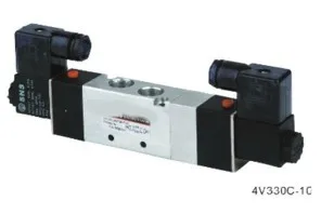 

3/8'' Five Way Ports Three Position Solenoid Valve 4V330C-10
