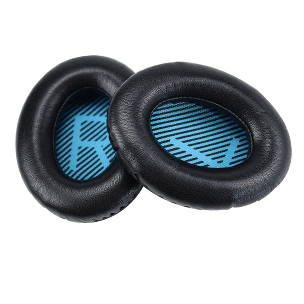 Sheepskin Leather Replacement Memory Foam Ear pads for BOSE QC25 QC15 QC35 Headphones