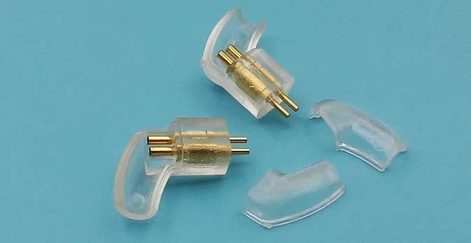 JH13 JH16 IEM series Curved plug pin 0.78mm gold-plated headphone cable upgrade pin