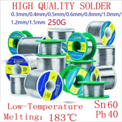 Japan SANKI 60/40 wire low temperature low melting point rosin core solder wire roll 250g/0.3/0.4/0.5/0.6/0.8/1.0/1.2/1.5mm