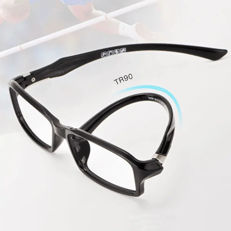 Reven Jate R6059 Acetate Full Rim Flexible Eyeglasses with Antislip string for Men and Women Optical Eyewear Frame Spectacles